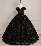 Pink Quinceanera Dresses Sequin Off The Shoulder Ball Gown Dresses